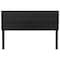 Flash Furniture Bedford Headboard, Queen, Black Fabric HG-HB1704-Q-BK-GG - alternate 10